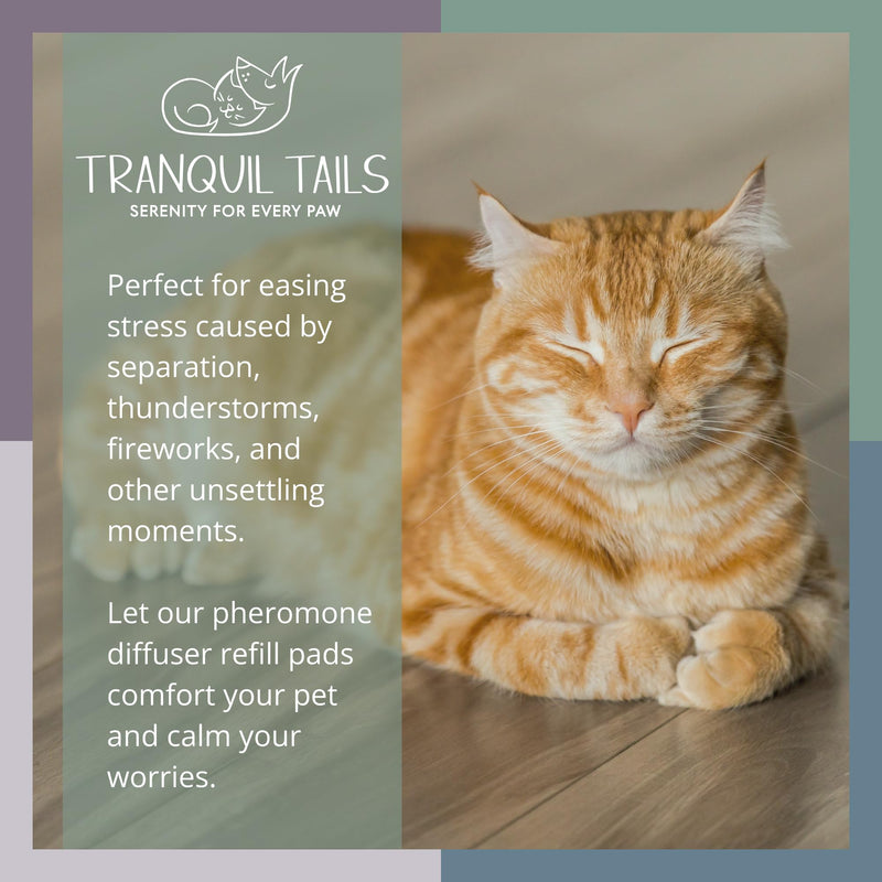 Aromatic Pheromone Refill Pads for Cats, Woodland Whiskers Scent, Pack of 7 Pads, Made in The USA