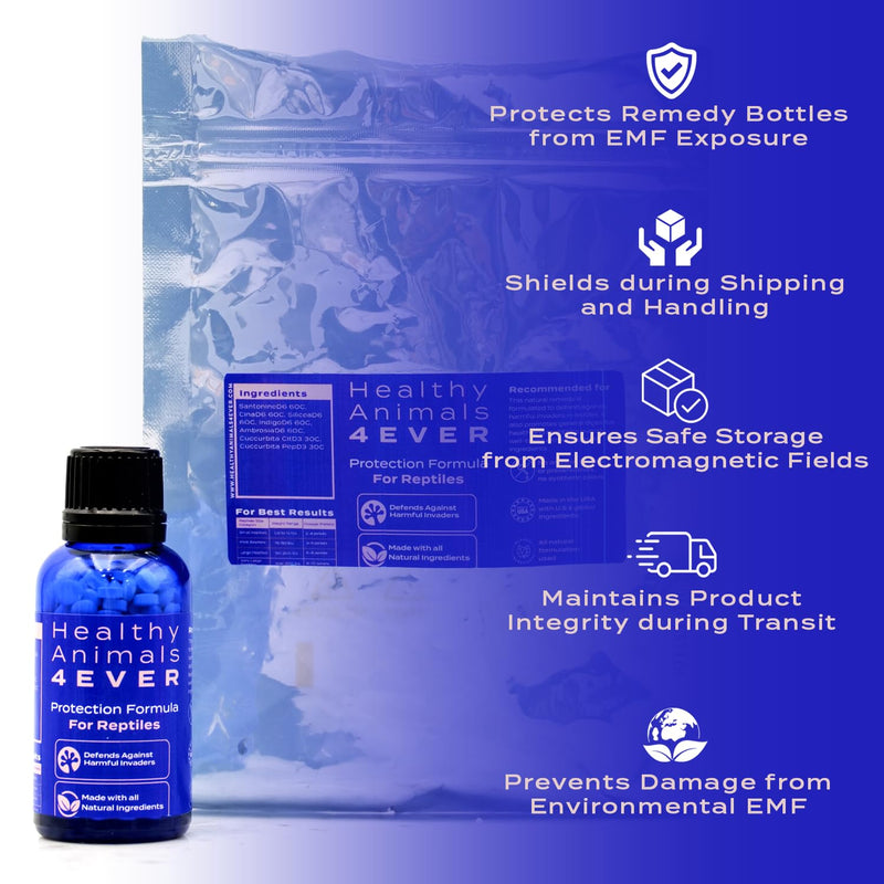 HealthyAnimals4Ever Reptile Protection Formula - Defends Against Internal & External Harmful Invaders, Supports Digestive Health & Vitality - Safe & Gentle Care - 300 Count - PawsPlanet Australia