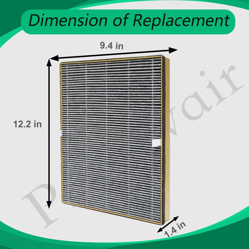 2 PACK TT-AP002 True HEPA Replacement Filter