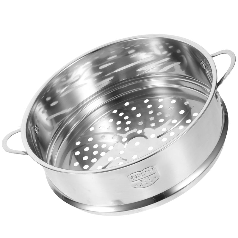 Amosfun Stainless Steel Steamer Basket 22Cm Steaming Insert Dishwasher Safe Steamer for Buns Rice Eggs Sweet Potatoes Potatoes Fish Seafood Corn Kitchen Cooking
