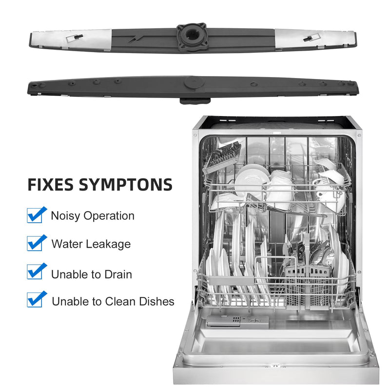 WPW10491331 Dishwasher Lower Spray Arm for Whirlpool, Amana, Ikea Dishwasher Replaces W10491331, PS11755592, 2312843