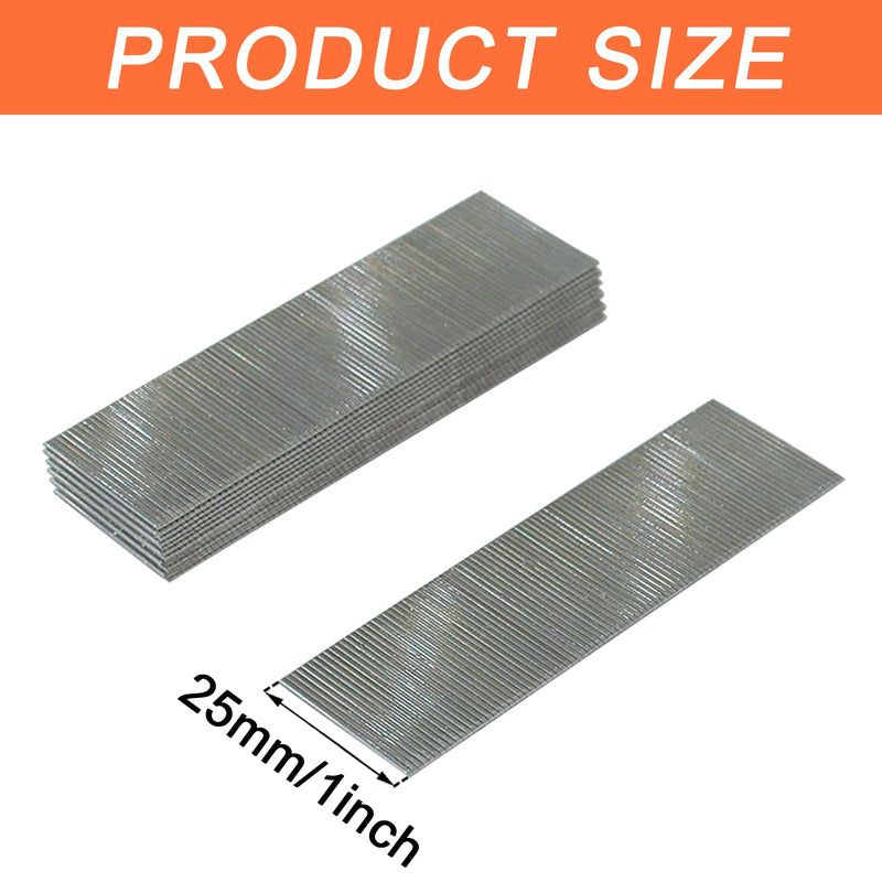 Headless Pins Nails 23 Gauge Pin 1 Inch Length Stainless Steel Brad Nails with Gift Box for Molding Cabinetry Building Assembly, 10000 Pieces