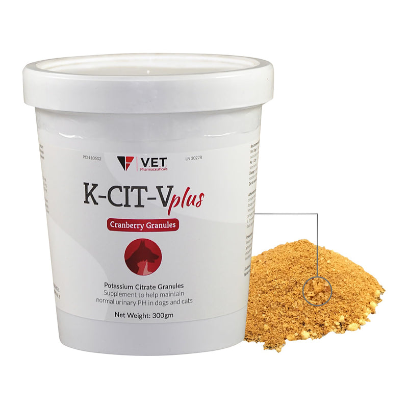 K-CIT-V Plus Cranberry 300 gm Granules for Dogs and Cats Chicken 300g