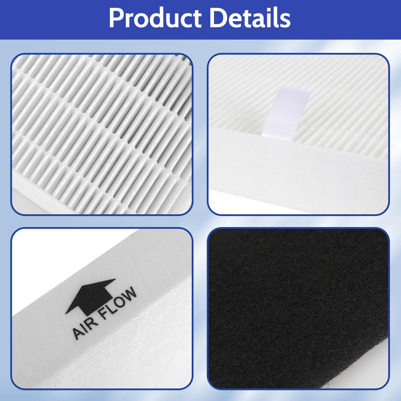 115115 HEPA Replacement Filter A for Winix Plasmawave AirPurifier C535 2 Set