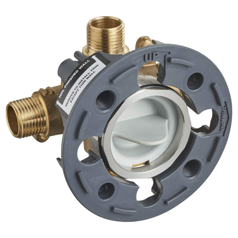American Standard RU101SS Flash Shower Rough-in Valve with Universal Inlets and Outlets with Screwdriver Stops, Unfinished 47.17 cubic inches
