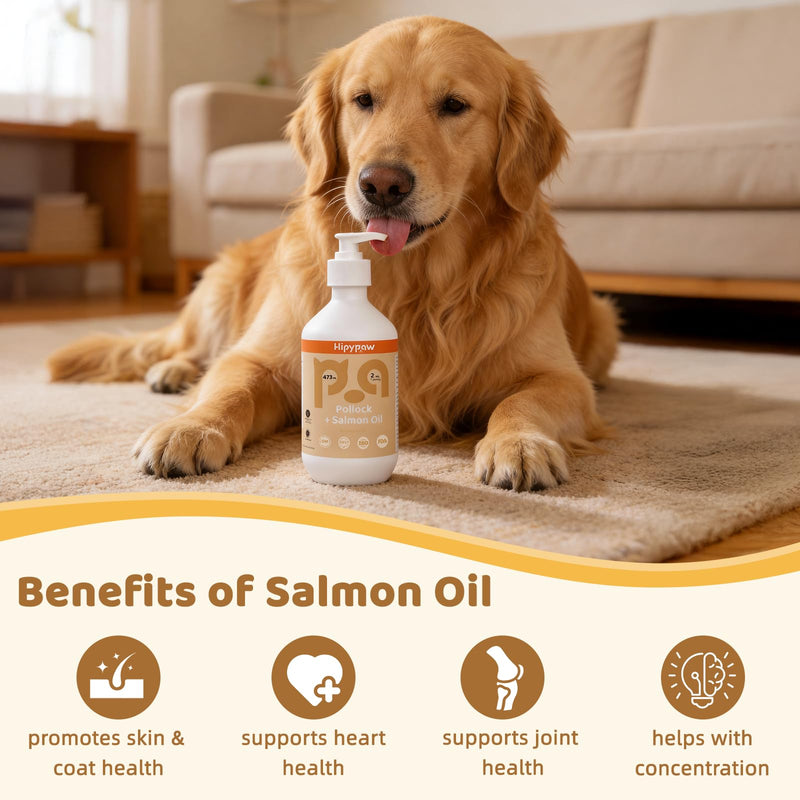 Fish Oil Omega 3 & Silicone Basket Dog Muzzle Bundle for Dogs & Cats: Skin Coat Joint Health & Anti-Biting Training Protection Set (16OZ Oil + L Black Muzzle)