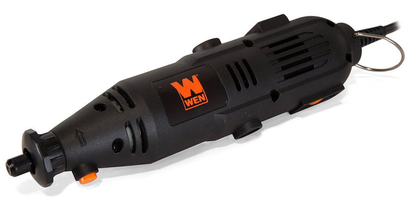 WEN 23103 1-Amp Variable Speed Rotary Tool with 100+ Accessories, Carrying Case and Flex Shaft With Case and Flex Shaft