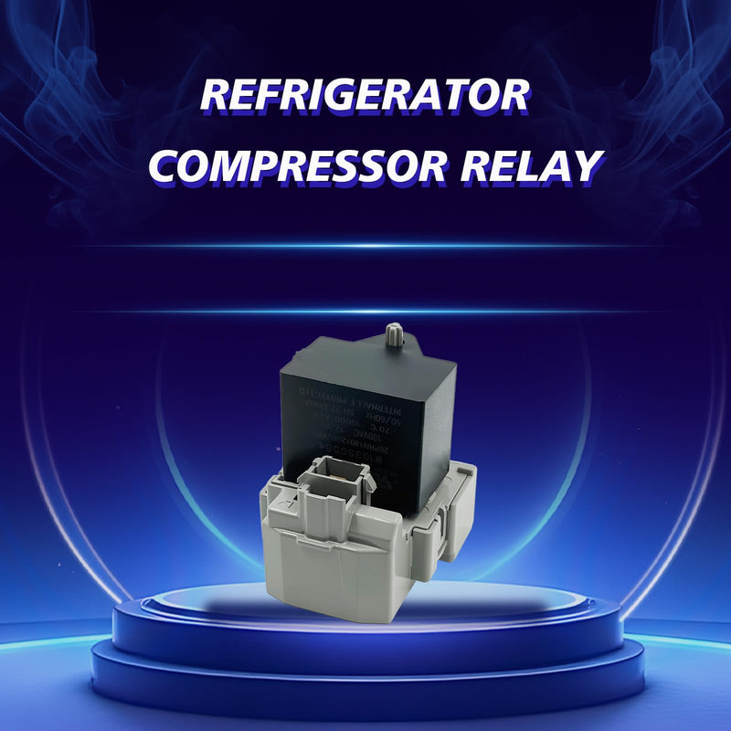 WR08X22874 Refrigerator Relay and Overload Kit for Refrigerator Compressor Start Device