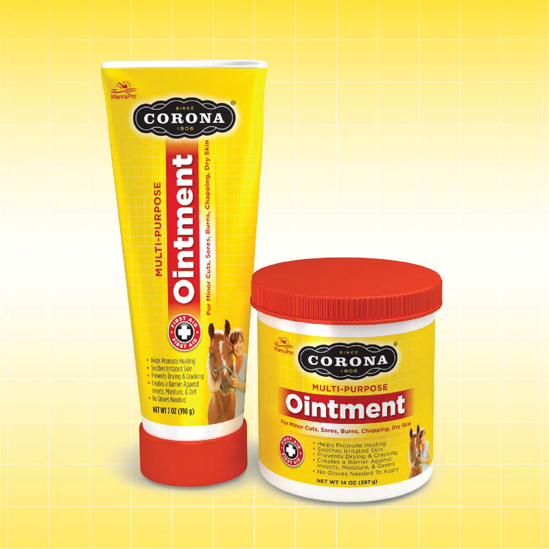 Corona Ointment for Horses | Lanolin-Based Formula Helps Sooth Irritation 198 g - PawsPlanet Australia