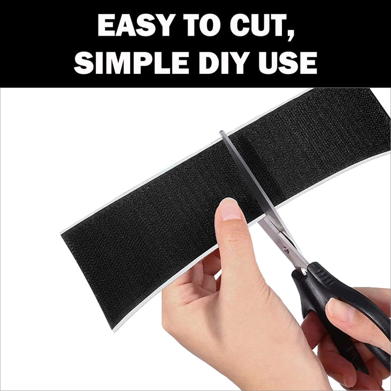 2In x 2M Pedalboard Tape, Heavy Duty Tape, for Furniture, Couch Cushions, Guitar Pedal Board 2IN 6.6FT
