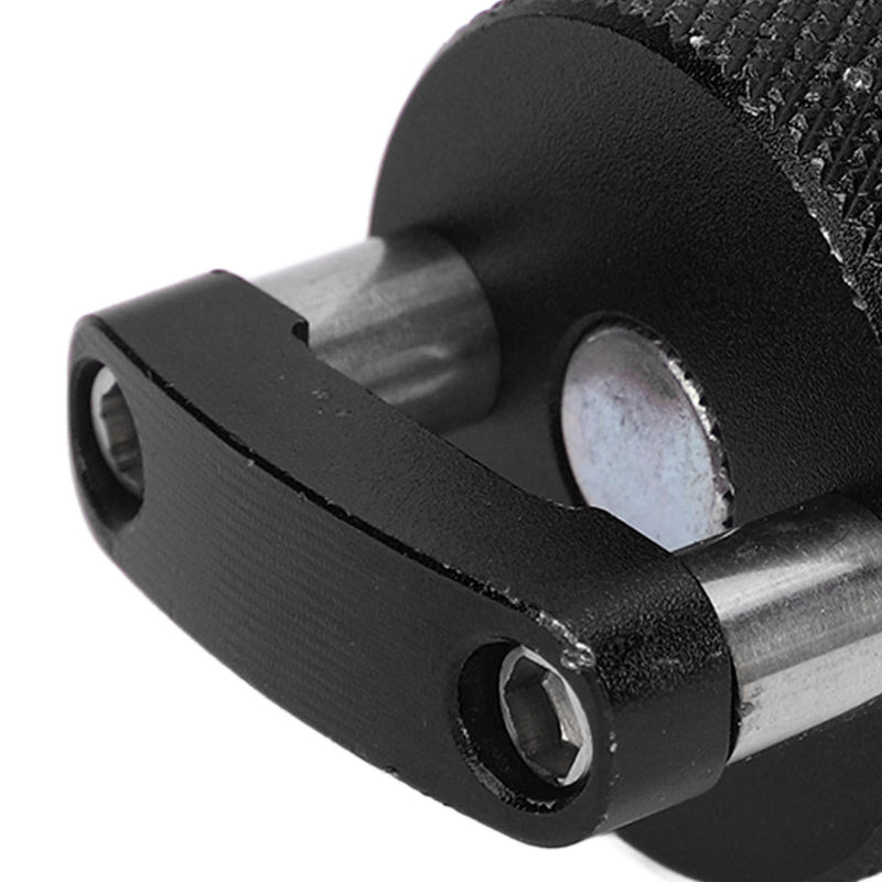 Billet Aluminum Hard Top Quick Removal Fastener Thumb Screw, 8 Pcs M8 1.25 Thread Integrated D Ring for Bronco 2dr 4dr 2021 Onwards (Black)