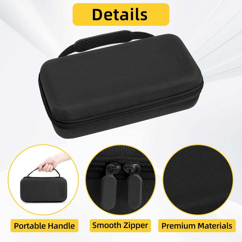 Carrying Case for Fluke 789/ 787B/ 787/287/ 289/1587 FC/ 87-V/ 87V Max/ 88V/ 15B+/ 17B+/ 1507/3000 FC Multimeter Testers and Accessories, Multimeter Storage Bag Organizer Box (Case Only) Black
