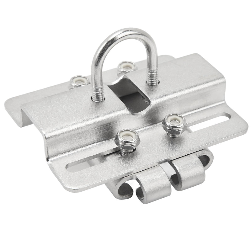 Acouto Rail Mount Anchor Bracket Marine Grade Stainless Steel Boat Rail Mount Anchor Bracket Vertical Mount Anchor Holder for Boats Ships Yachts (Small 8585SE2 7/8 to 1 in Rails) Small 8585SE2 7/8 to 1 in Rails