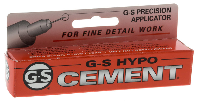 G&S G-S Hypo Cement, 1 Count (Pack of 1), Transparent 1 Count (Pack of 1)