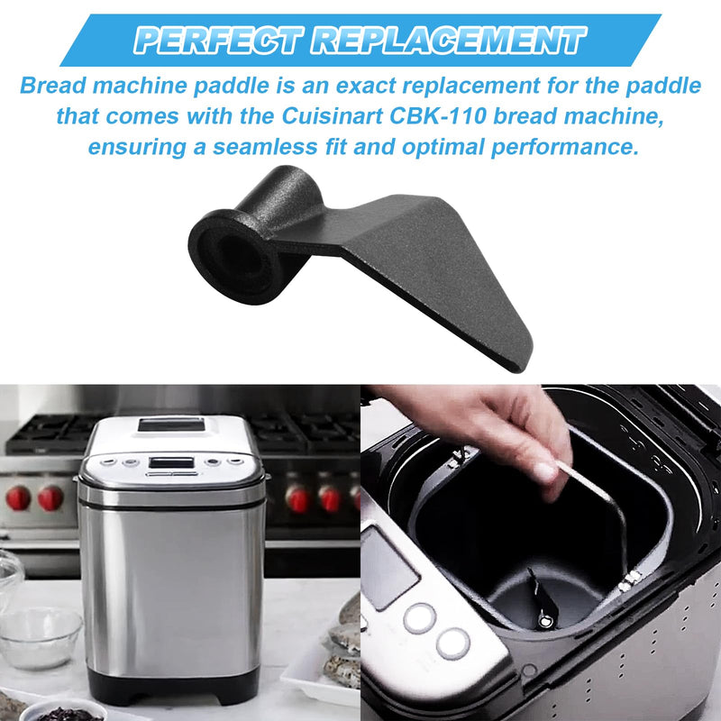 for Cuisinart CBK-110KP Kneading Paddle,Bread Machine Paddle Replacement