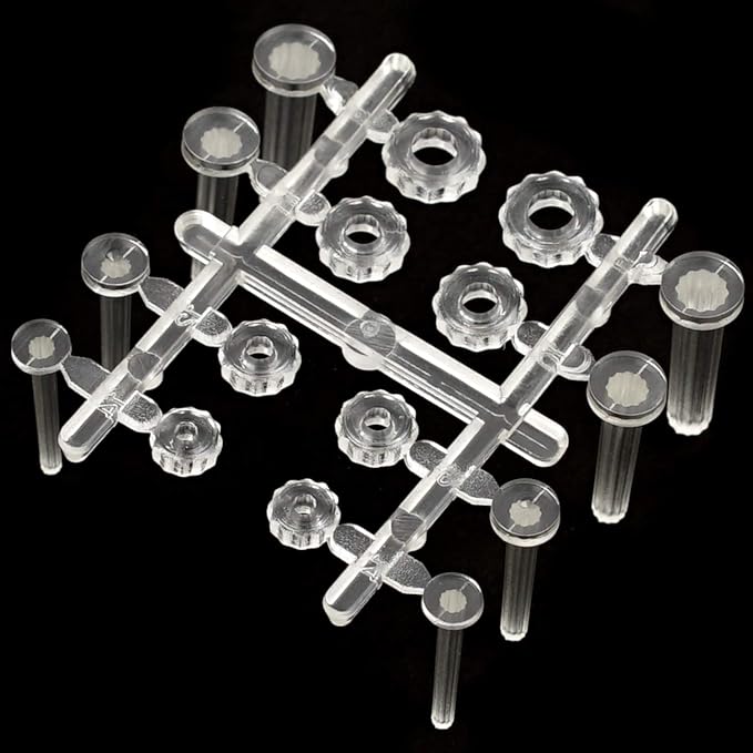 Hero Body Piercing P449, Clear, Set of 8 x 2 - NewNest Australia