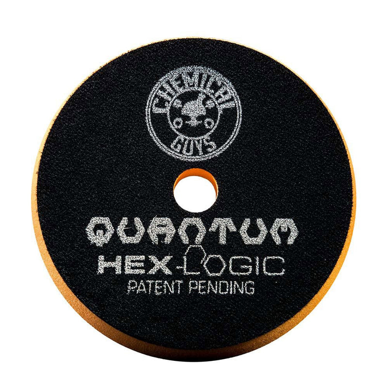 Chemical Guys BUFX703 Hex-Logic Quantum Buffing Pad Sampler Kit, 16 fl. oz (4 Items) (6.5 Inch Fits 6 Inch Backing Plate) 6.5 inches