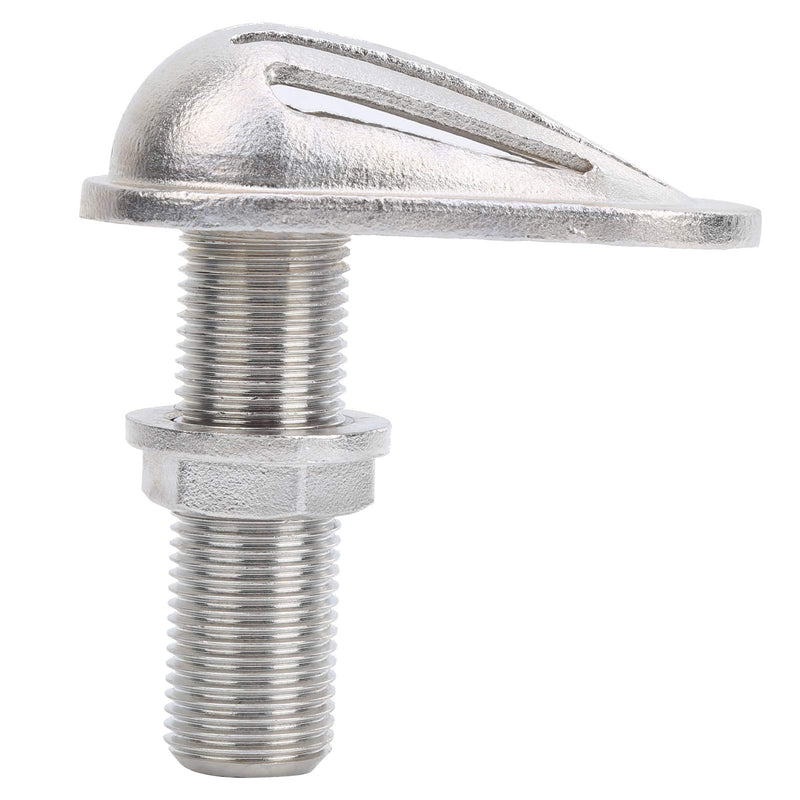 Joyzan 316 Stainless Steel Boat Intake Strainer, Marine Thru-Hull | Water Pickup Inlet Filter Scoop Threaded Hose Fitting for Boat Pump, Seawater Intake Hardware MJS023 Yacht Kayak
