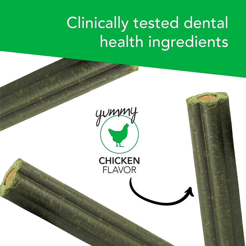 VetriScience Perio Support Teeth Cleaning Dental Powder for Dogs and Cats, Up to 192 Servings & Perio Plus Dental Sticks for Dogs, 30 Sticks Perio Powder & Dental Sticks Bundle