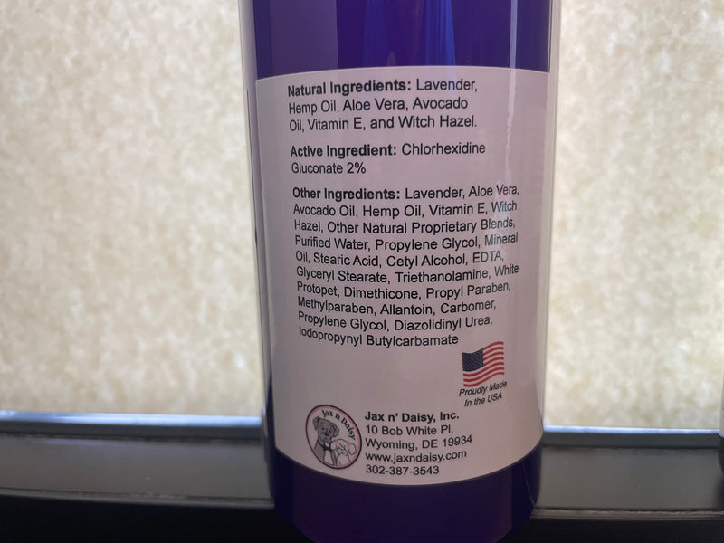Jax n Daisy Dog Shampoo - Gentle and Effective Allergy and Sensitive Skin Shampoo for Dogs - Eliminates Odors, Fleas, and Soothes Itchy Skin - Perfect for Puppies Itch Relief Shampoo 16oz - PawsPlanet Australia