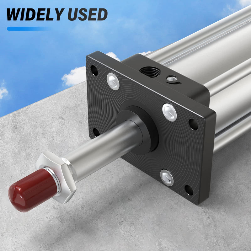 TAILONZ PNEUMATIC Bore 63mm SC Air Cylinder Base Connection fittingsStandard Type Pneumatic Parts air Cylinder Flange mounting Plate FA-63