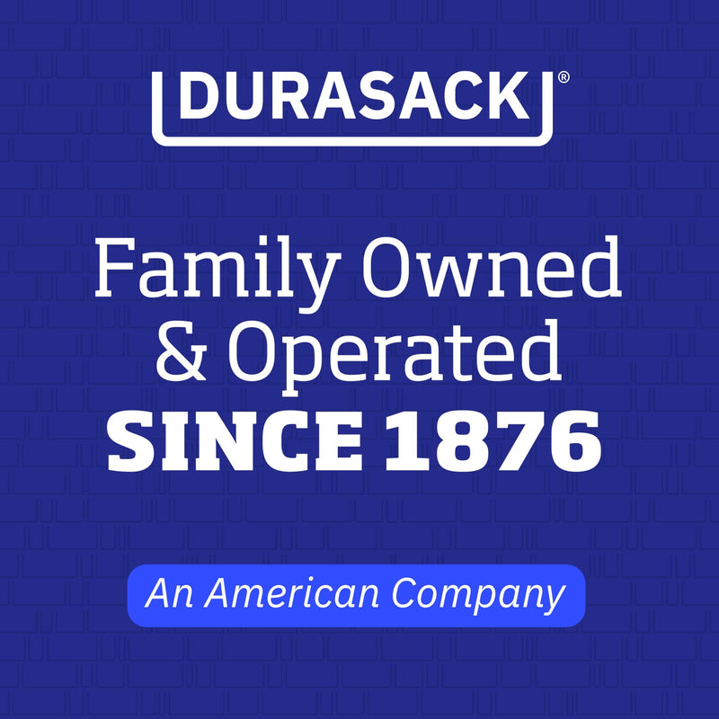 DURASACK Heavy Duty Storage Tote Bag 22-Gallon Rugged Woven Polypropylene Moving Bag, Reusable Self-Standing Design, Holds up to 500 Pounds, Single, Blue, 16 x 16 x 19 inches