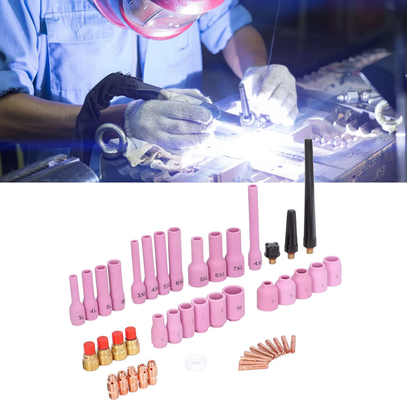 Welding Accessory Kit, Back Arc Welder Accessories 46Pcs for PTA-9 PTA-9V -20