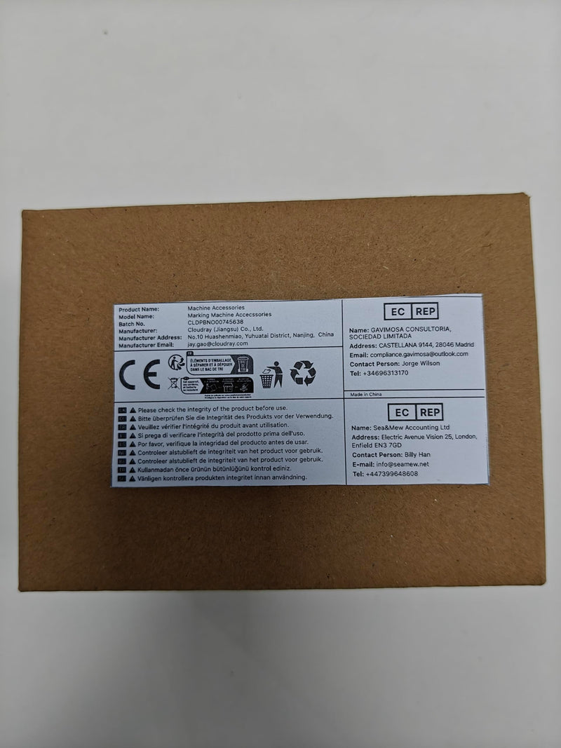 Cloudray 2-Phase Stepper Motor Driver DM542S 1.0-5.0A 24-48VDC 1/128 Micro-step Resolutions for CNC Nema 17, 23, 24 and 34 Stepper Motor For CNC Engraver