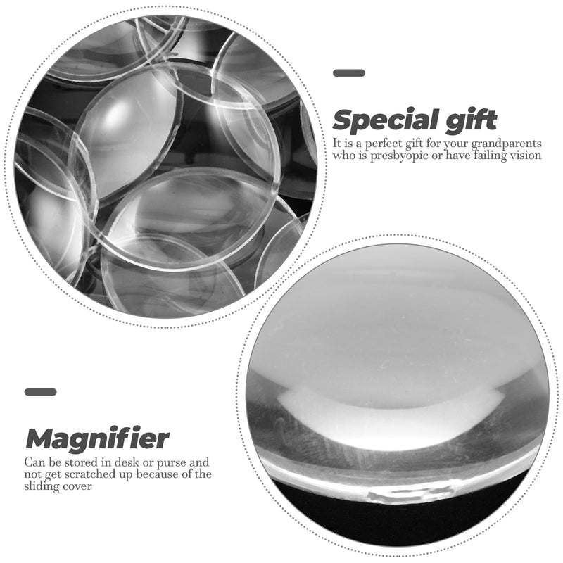 Lens for Magnifier Magnifying Glass Lens- 20Pcs Double Convex Optical Lens for Magnifier 42mm Diameter Biconvex Lens Plastic Lens - NewNest Australia