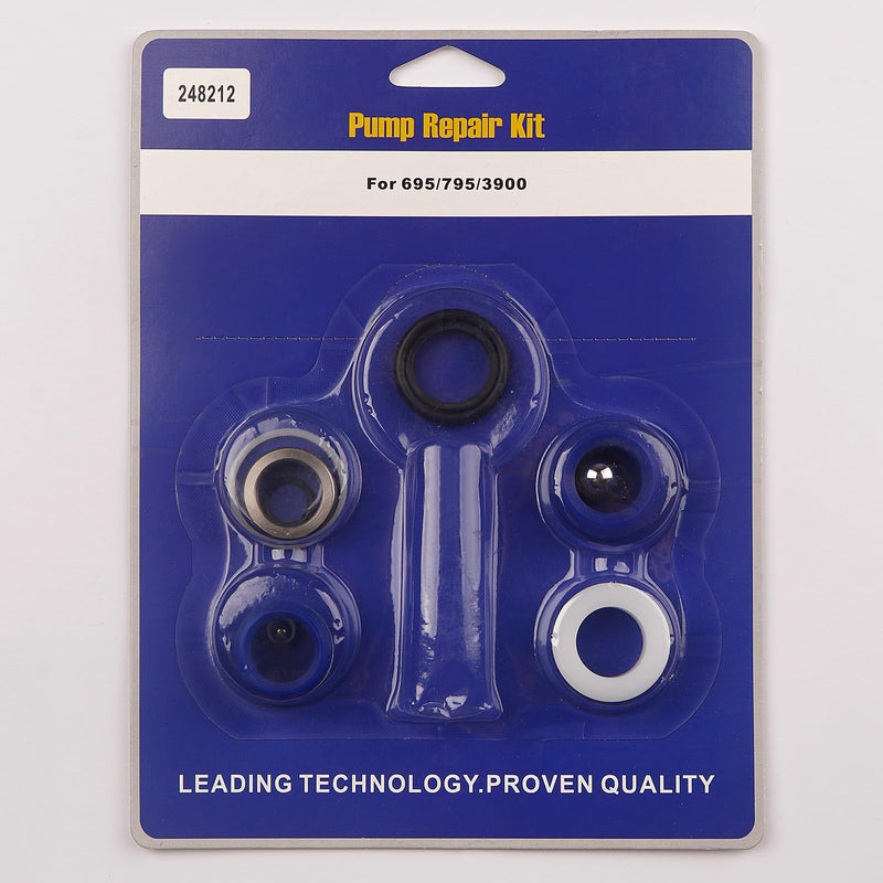 2 Pack 248212 Pump Repair Packing Kit for Graco Ultra Max II 695 795 LineLazer 3900 Airless Paint Sprayer Aftermarket 2