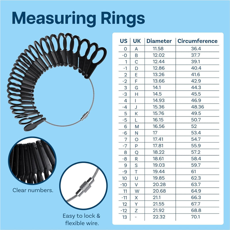 Ring Sizer Mandrel and Ring Sizer Tool