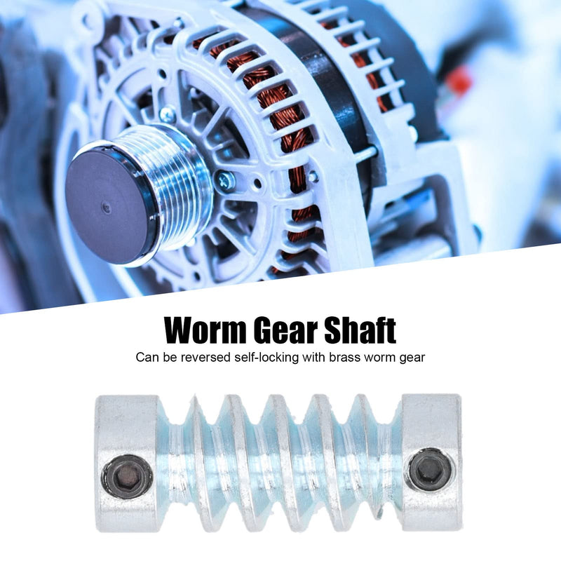 Gear Shaft 6mm Bore Hole D Shaped Hole 1.5 Modulus Set Drive Shaft Stainless Steel for Drive Accessories