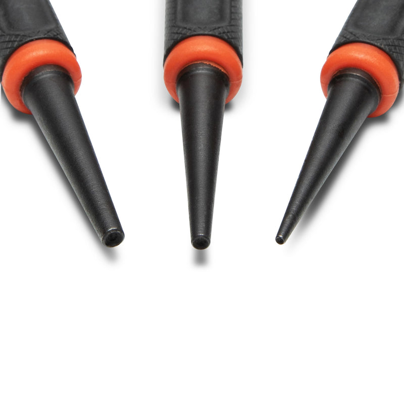 Crescent 3 Piece Set, 5" Gripped Punch - CNPS12332G 3 Pc. Gripped