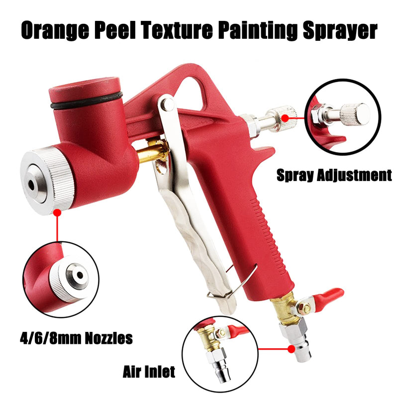4/6/8mm Nozzles 6L Drywall Texture Painting Sprayer, Elbow 1