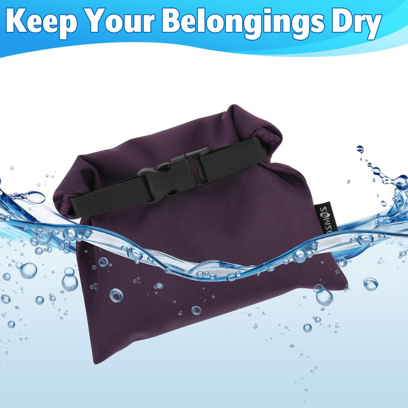 Cosmos 3 Pcs Waterproof Dry Bag, Mini Waterproof Pouch Portable Dry Sacks Small Roll Top Storage Bag for Outdoor Travel Kayaking Boating Camping Hiking (Medium Size - 4 Pcs) Medium Size - 4 Pcs