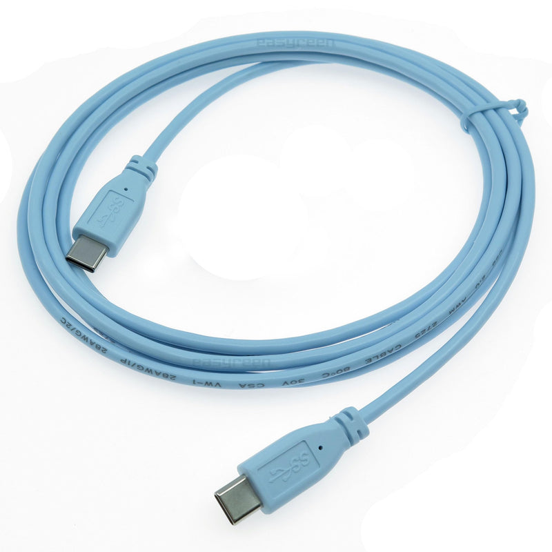 USB Type C to Type C Console Cable for Cisco Catalyst 1200/1300 Series Switches CAB-Console-USB-C= 2M 2 Meter USB Type C to Type C Blue
