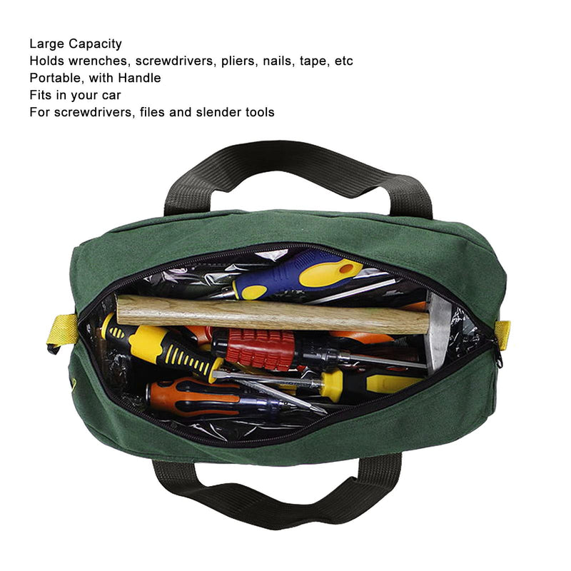 Ciciglow 20 Inch Multifunction Waterproof Oxford Tool Bag, Hardware Parts Organizer for Carpentry Electrician