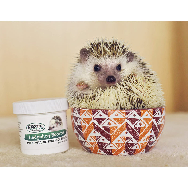 Hedgehog Booster - Complete Multivitamin - Powdered Vitamin & Mineral Supplement for Pet Hedgehogs (2 oz.) - PawsPlanet Australia