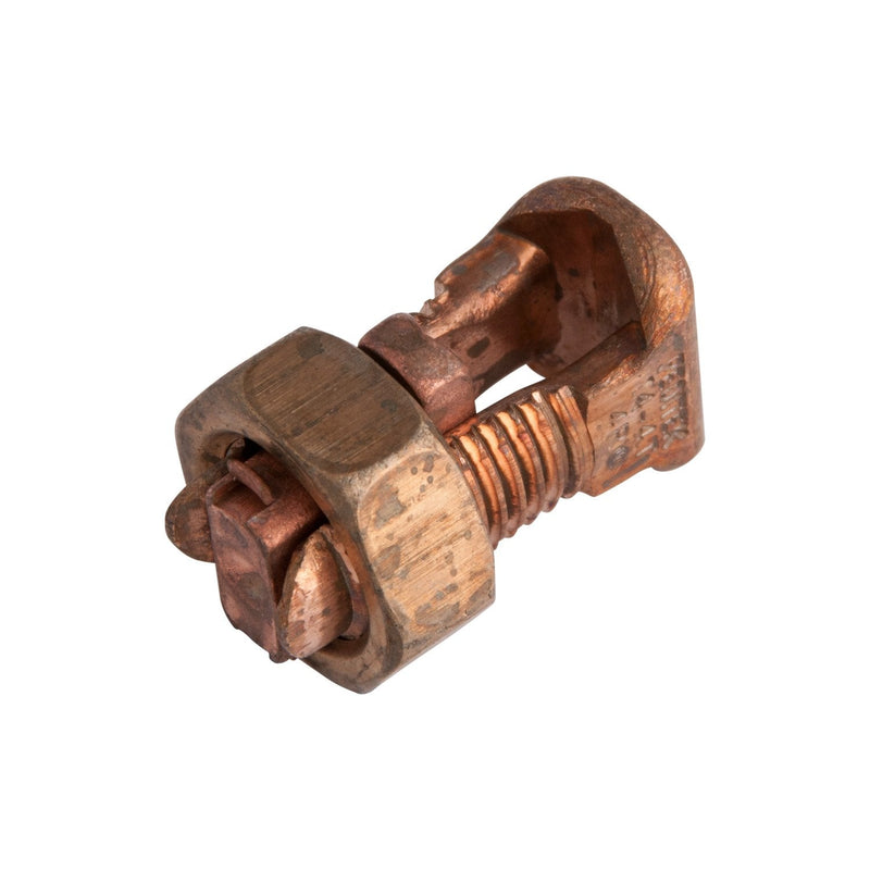 Gardner Bender GSBC-4 Solid Copper Split Bolt Connector, 8-4 AWG 2 Pack 8 - 4 AWG Solid
