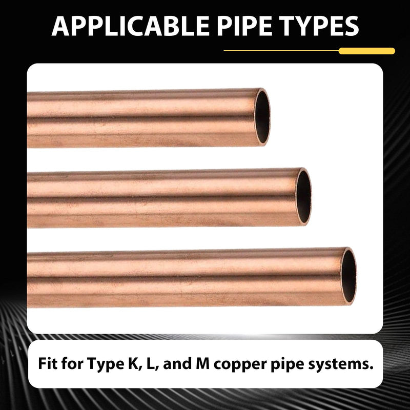 10 PCS Foskan Copper Sweat Fittings,1" x 1/2"Sweat Coupling Reducer 10 1" X 1/2"