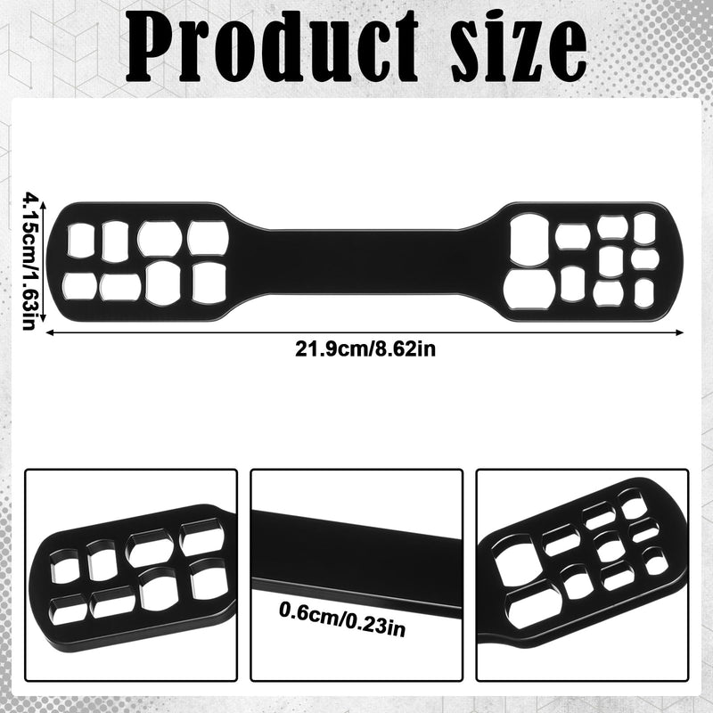 Zonon 1 Pcs Backflow Ball Valve Wrench Tool for Missing Handles Outdoor Water Shut Off Key Black Valve Wrench Plumbing Repair Tool for Meter and Hydrant Professional Durable