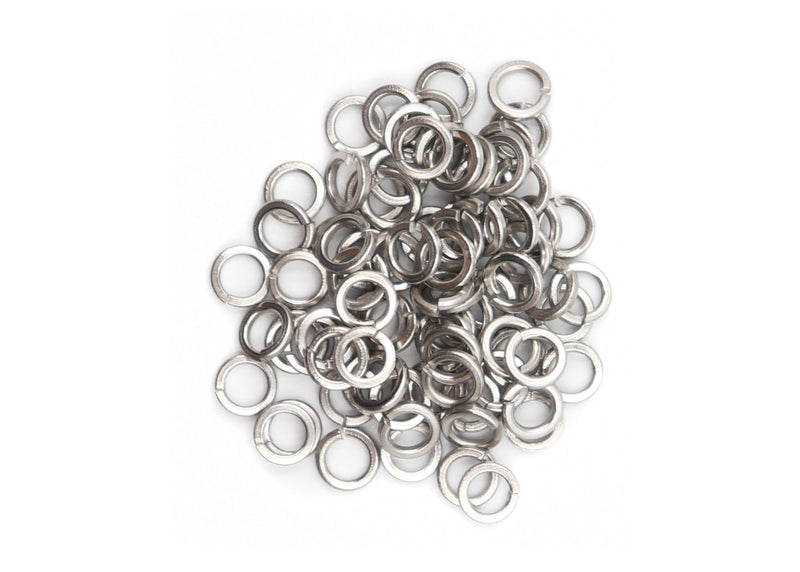 binifiMux 1150pcs M2 M2.5 M3 M4 M5 M6 M8 M10 M12 Spring Lock Washers Assortment Kit, 304 Stainless Steel