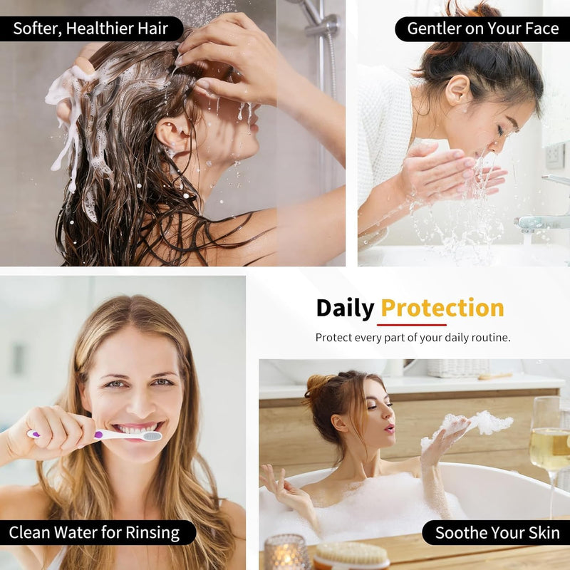 Shower Head Replacement Filter Compatible with Delta 5SF100, 2 Pack | Compatible with Delta Clarifi. Helps improve shower water quality. Quick setup with no tools needed.
