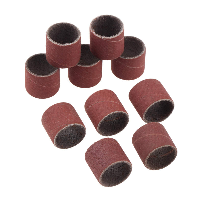 100 PCs Sanding Bands 600 Grit Drums Sleeves For DREMEL Rotary Tools 12CM 600# Grit