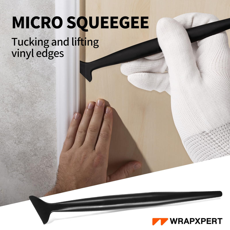 WRAPXPERT Wallpaper Tools Kit for Peel and Stick Wallpaper,Smoothing Tools for Wallpaper Apply,Vinyl Backsplash Tile,Contact Paper Vinyl Film,Window Film 01 Basic Kit