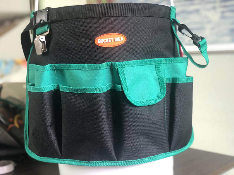 MELOTOUGH Bucket Idea Bucket Tool Organizer for Garden Tools Fit 3.5 to 5 Gallon Bucket (Green) Green - NewNest Australia