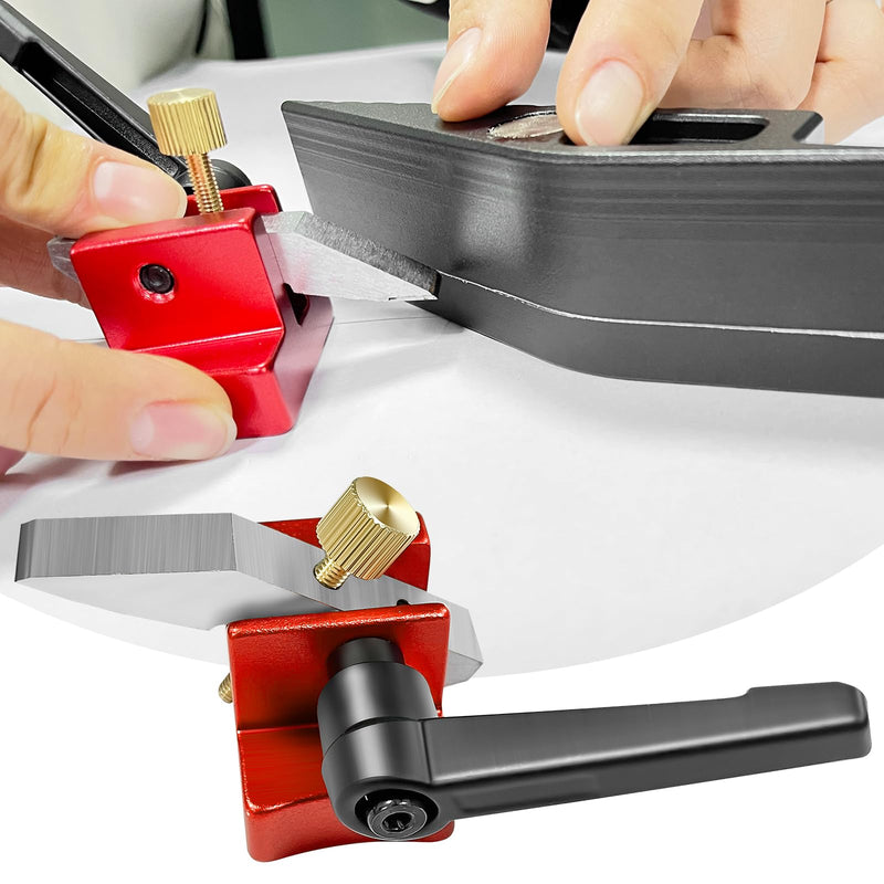 Knife Maker's Center Line Scribe, Angle Block Scribe, 2X72 Knife Grinder Scribe