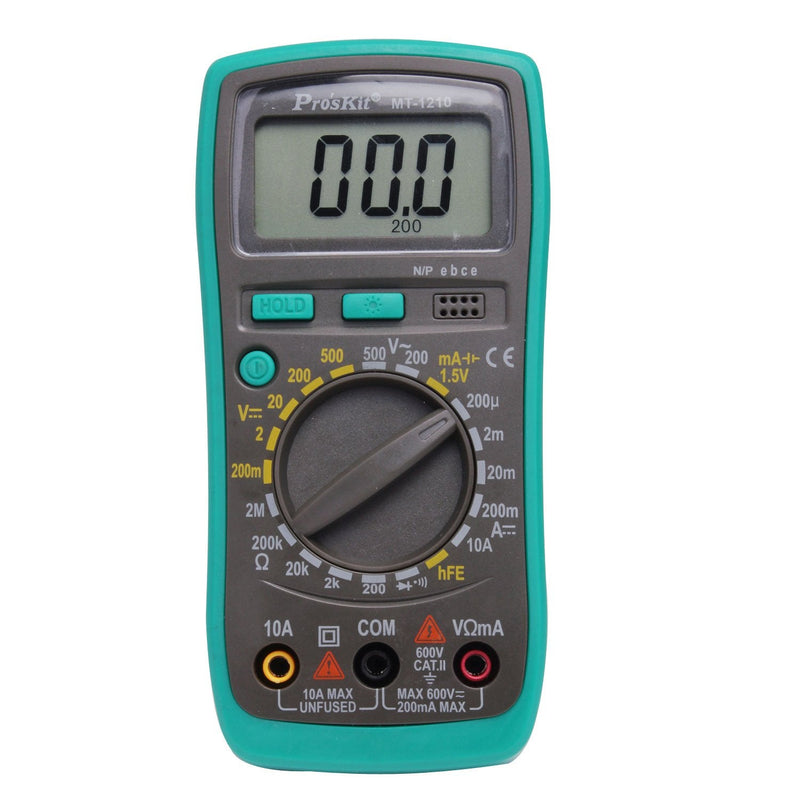 Eclipse Tools MT-1210 Pro'sKit Multimeter, Digital