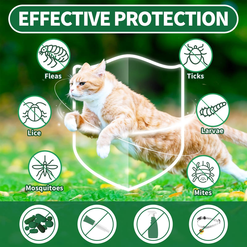 Flea and Tick Support Bundle for Cats & Dogs-400 Chews Natural Flea Tick Support for Pet All Breeds & Ages