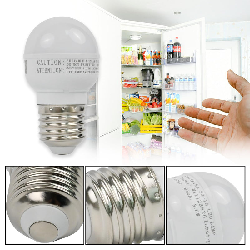 for Whirlpool Refrigerator Freezer LED Light Bulb W11125625 W10820003 W11216993 4396822 Replacement